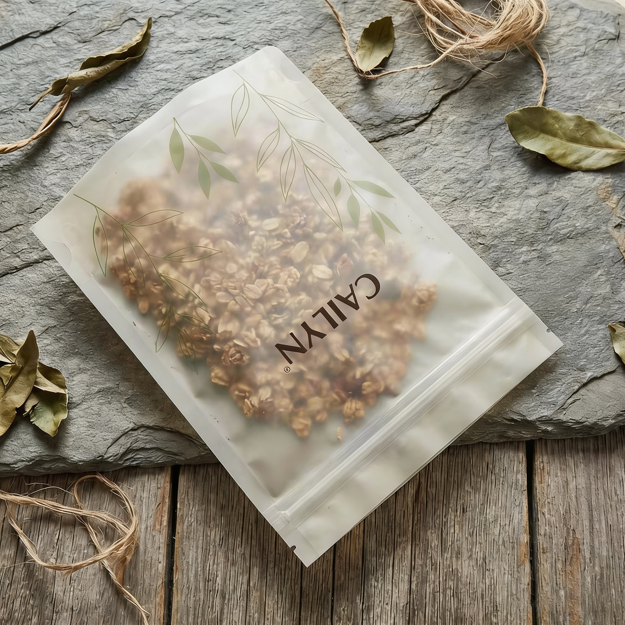 Custom Granola Packaging Pouches Manufacturer | Stand Up & Resealable Bags