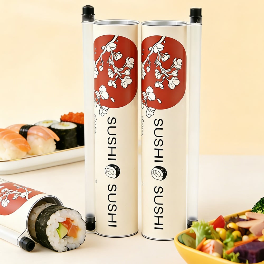 How XM XIEFA Created the Sushi Push-Up Tube That’s Transforming Takeaway Packaging