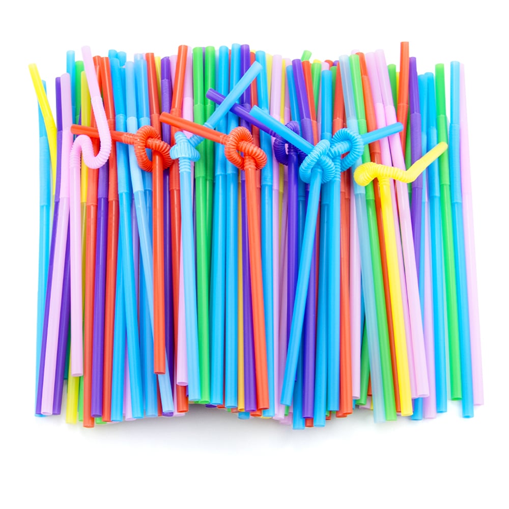 XM XIEFA Colorful Bendable PP Straws | Wholesale for F&B Business