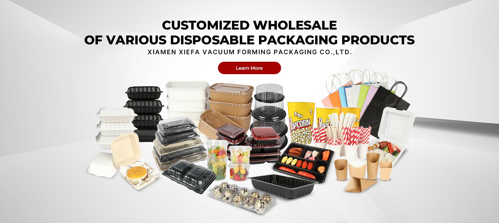 PP lunch box, PET plastic tray, Disposable cutlery set Supplier - XiaMen XieFa