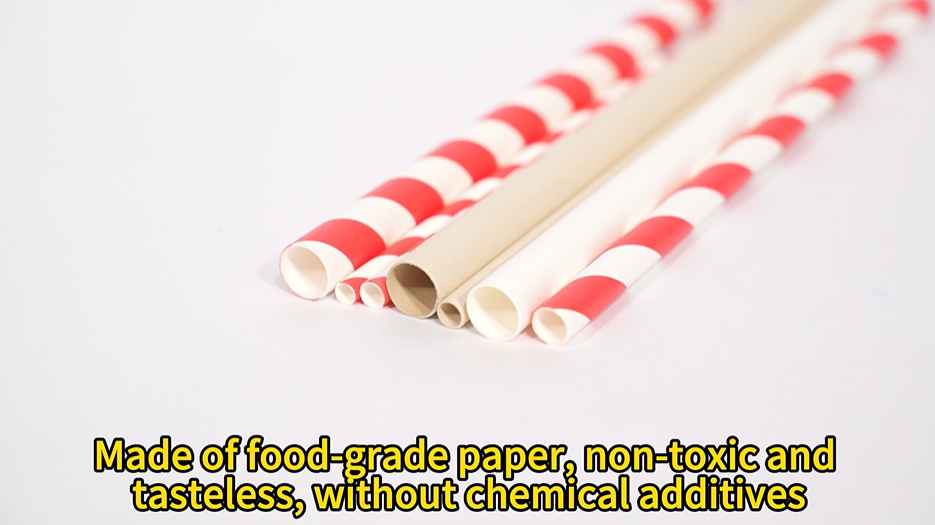 Disposable paper straws