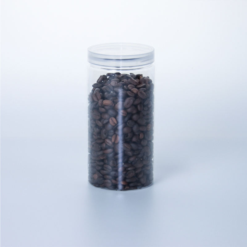 550ml recyclable PET food storage packaging jar