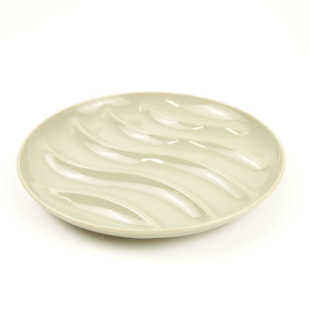 Customized disposable PP round food plate