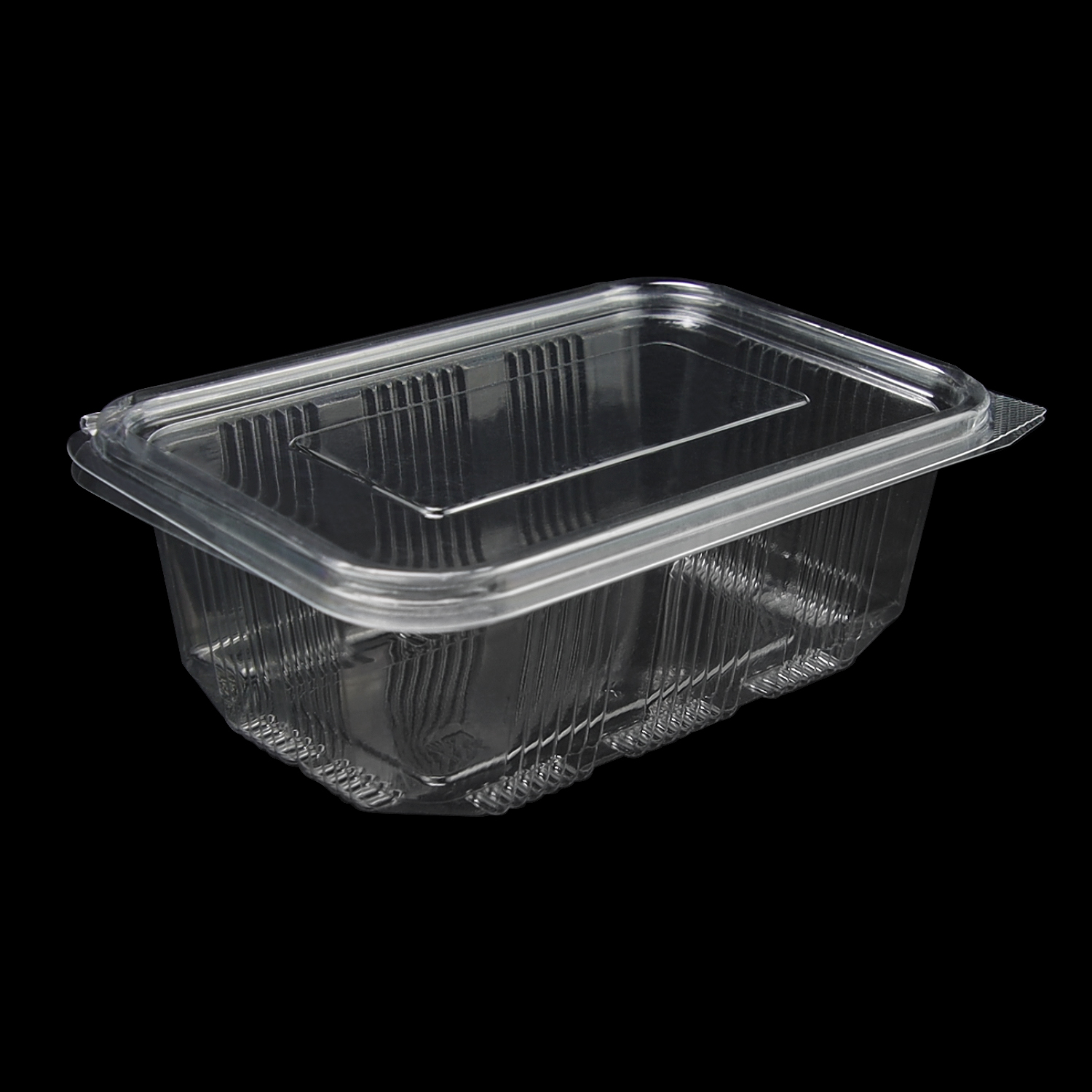 Customized wholesale PET transparent clam shell biscuit box food packaging container