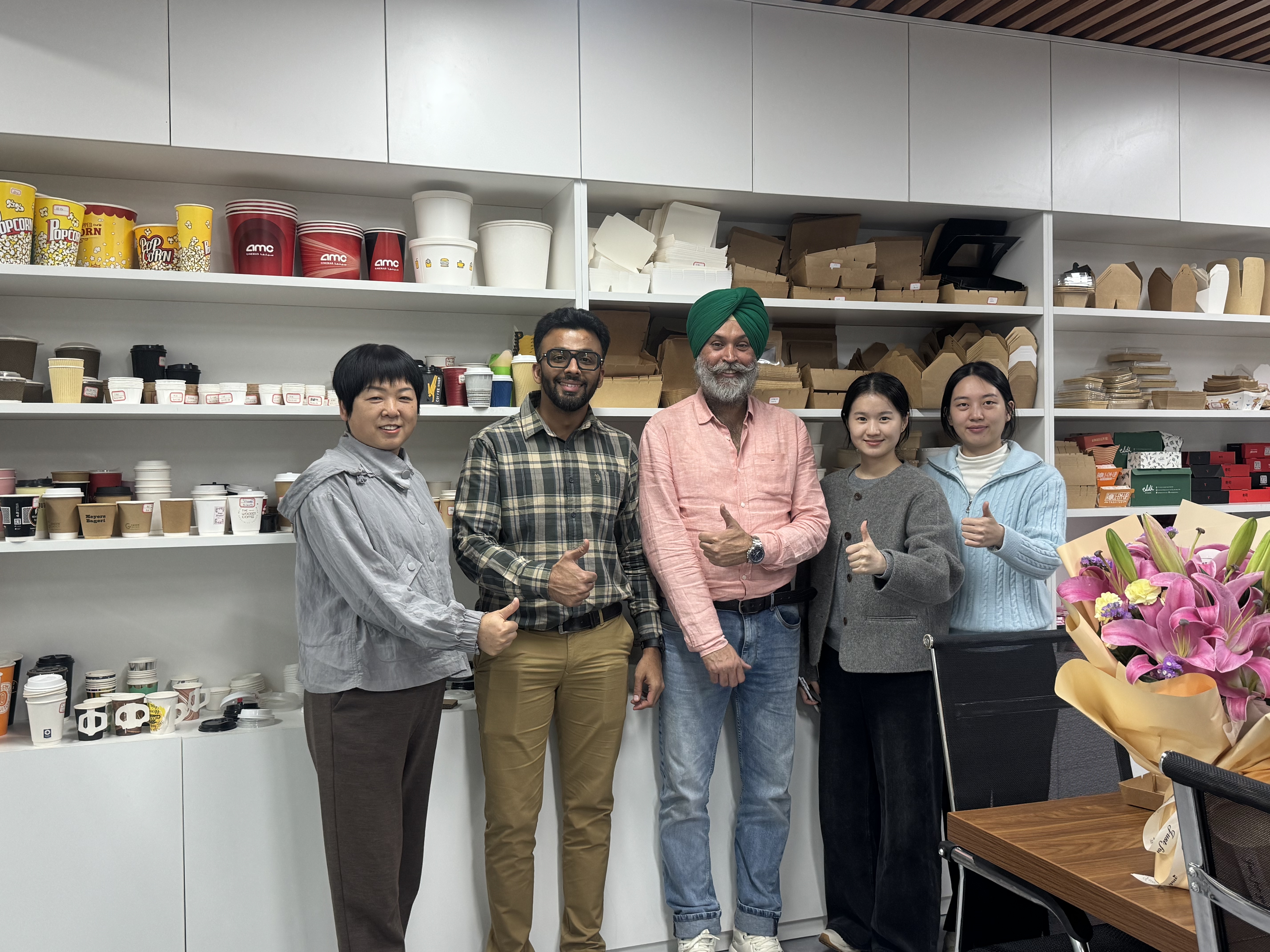 Welcoming Mr. Harsha from Belgium to XM XIEFA: Exploring New Opportunities in Paper Products