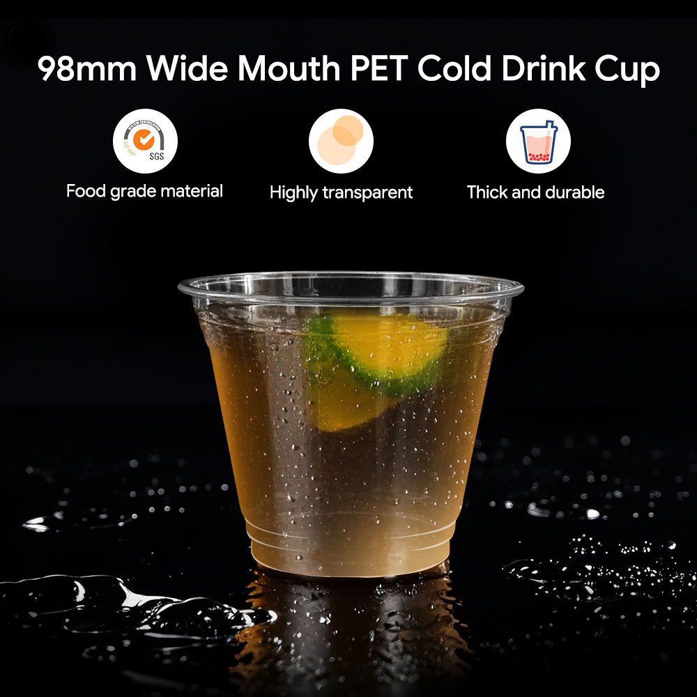  98 caliber biodegradable disposable PLA plastic cup
