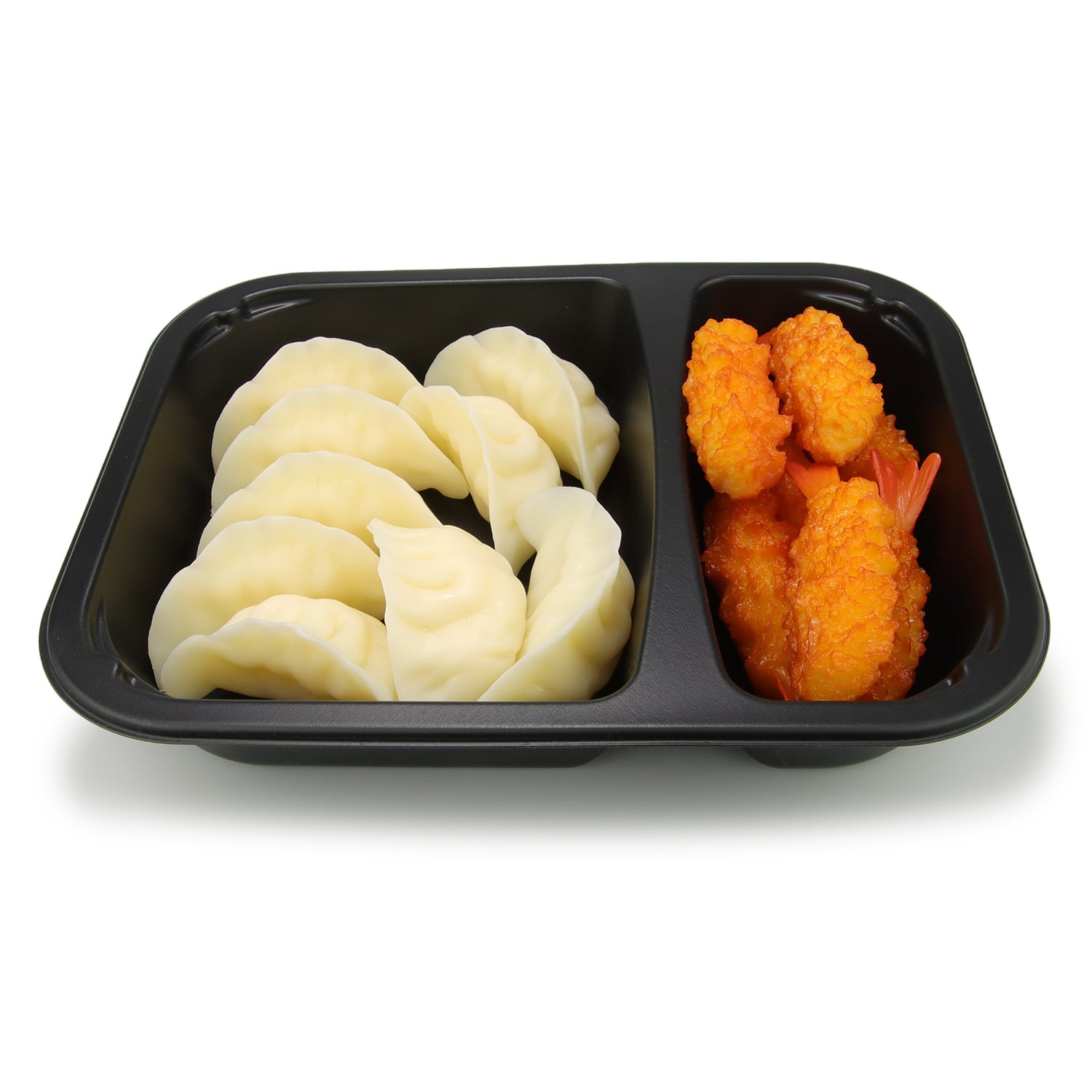 Heat-Sealable 2 Compartment PP Food Tray | Disposable Microwave & Freezer Safe Container