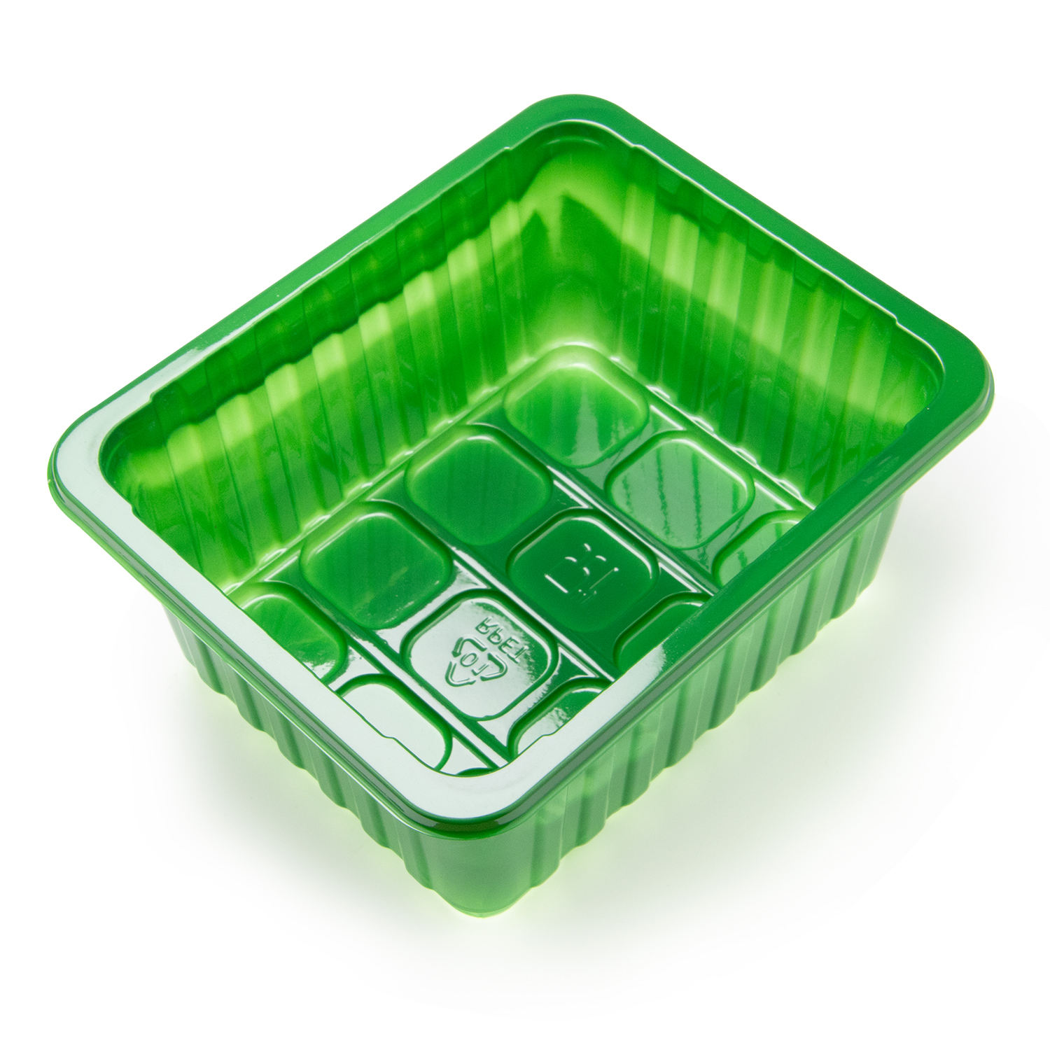 Airtight RPET Food Container | Eco-Friendly Storage Box with Ventilation Buckle Lid
