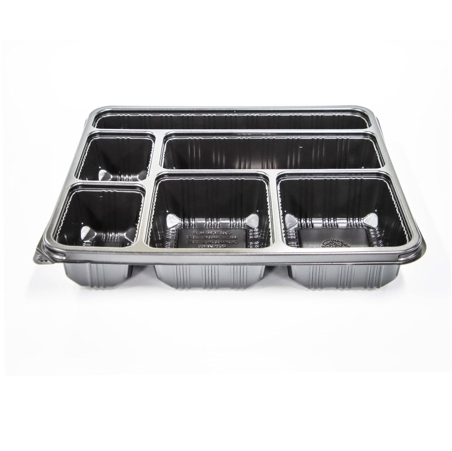 6 Compartment Recyclable Disposable PP Takeaway Food Box