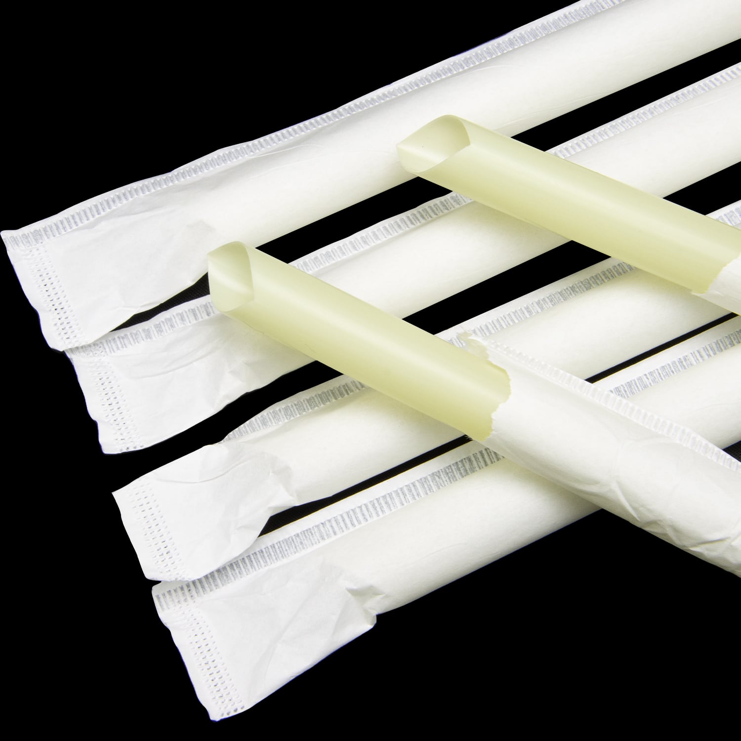 Factory wholesale disposable 12 gauge PP straws