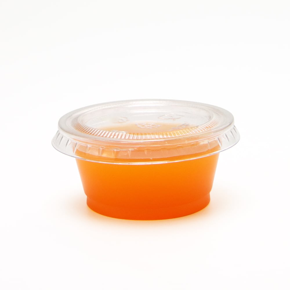 Custom wholesale 2oz disposable PLA sauce cup