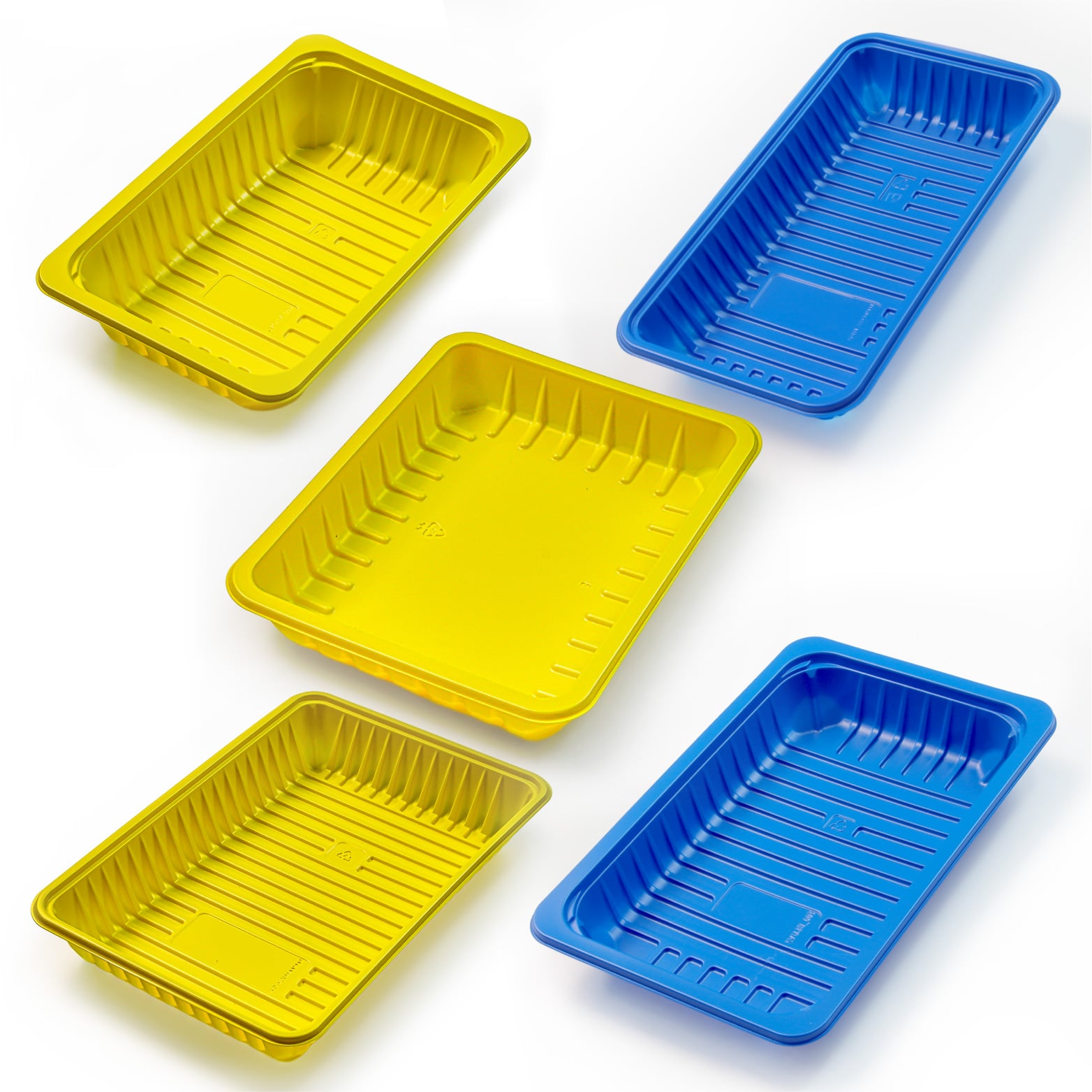 Customized recyclable disposable PP food tray container