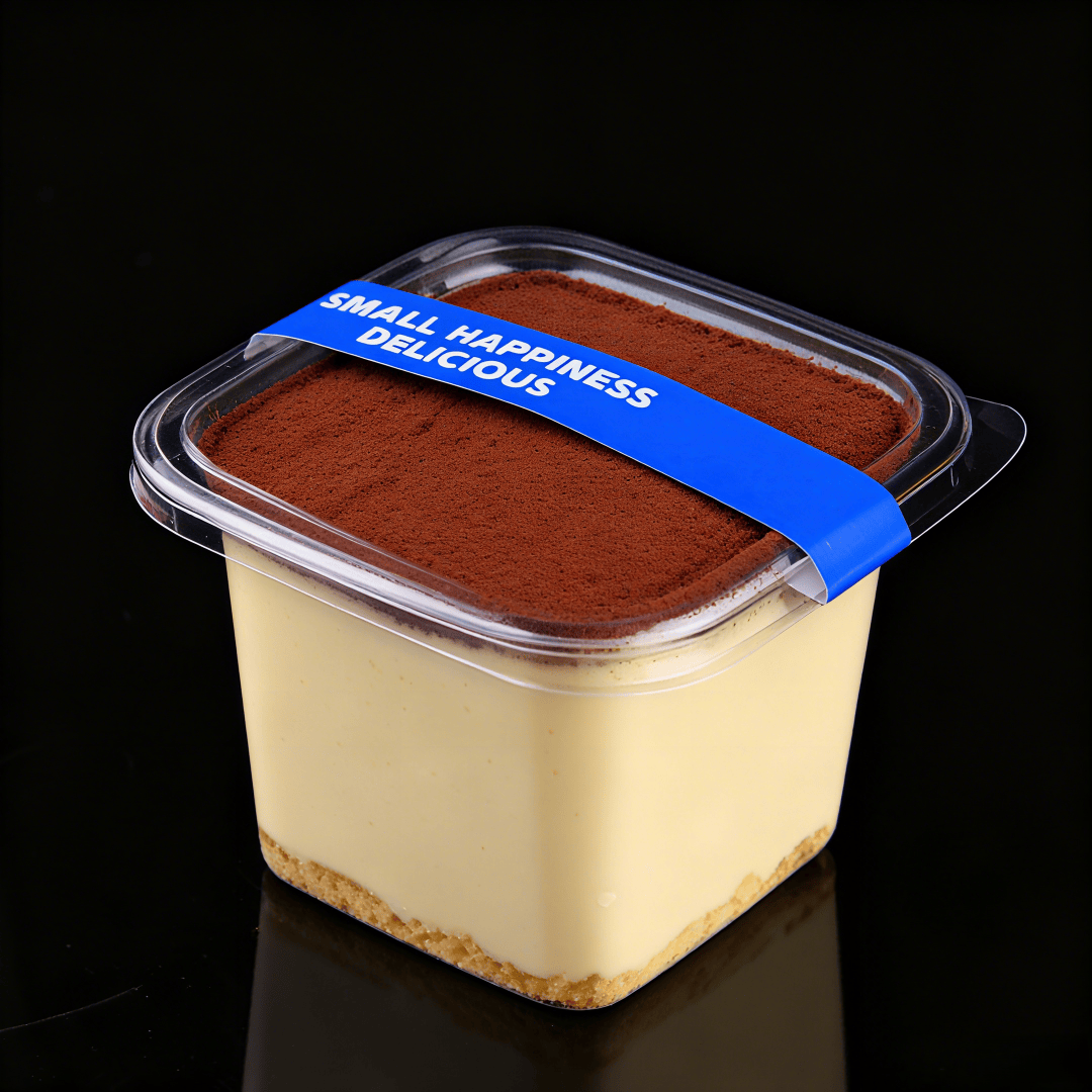 Wholesale Clear PET Tiramisu Containers Food Packaging