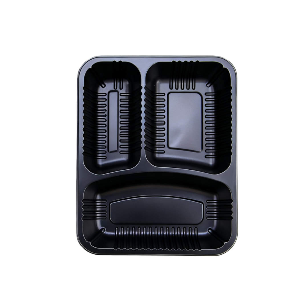 Factory Customization Disposable Microwaveable PP Plastic Food-Grade Trays and Lunch Boxes