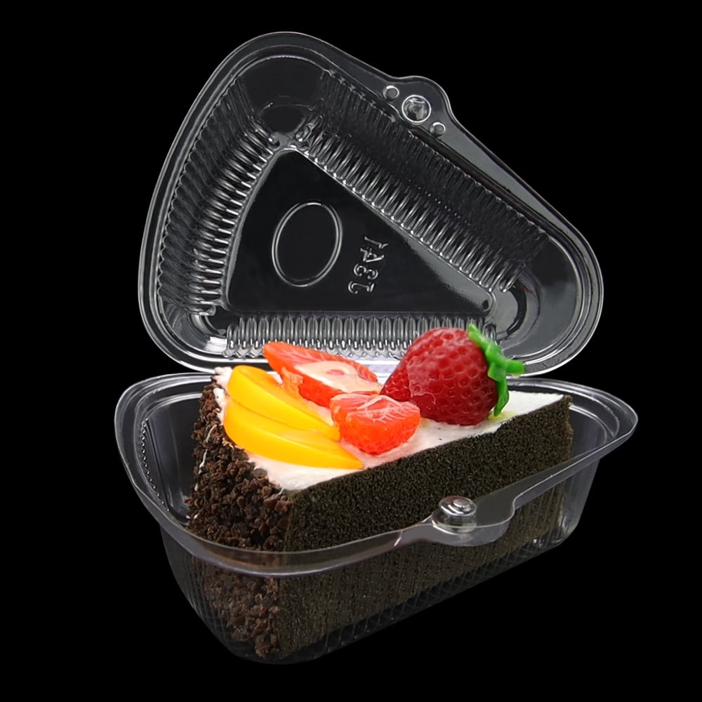 Recyclable disposable PET sandwich box