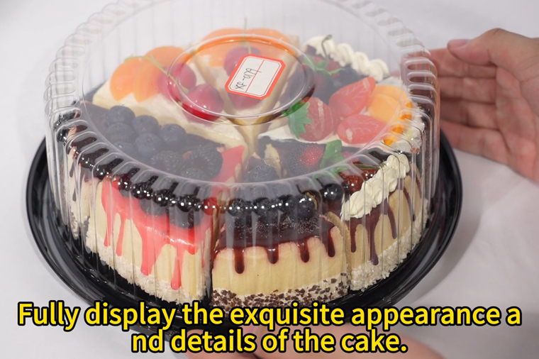 Transparent Plastic Cake Box