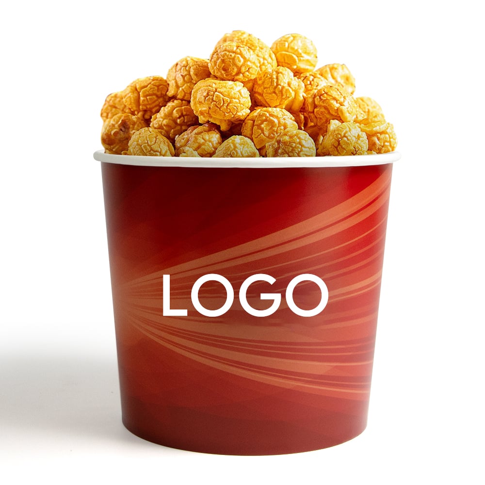 85oz Factory wholesale disposable biodegradable paper popcorn bucket