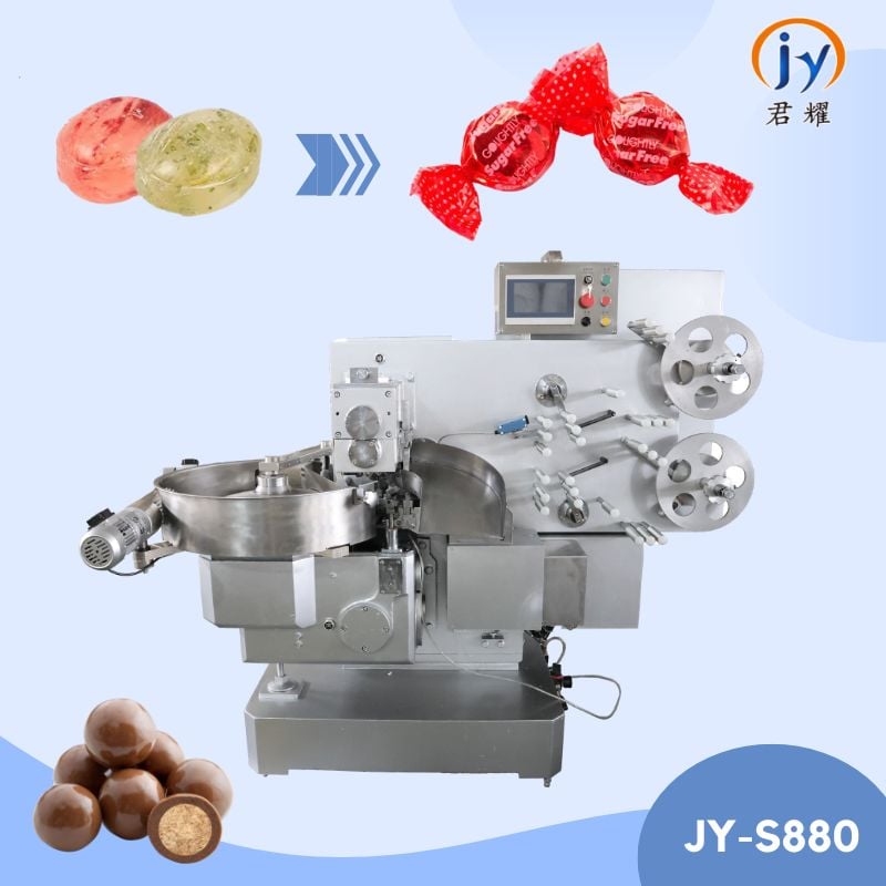 Automatic Double Twist Candy Packing Machine Chocolate Twist Wrapping Machine