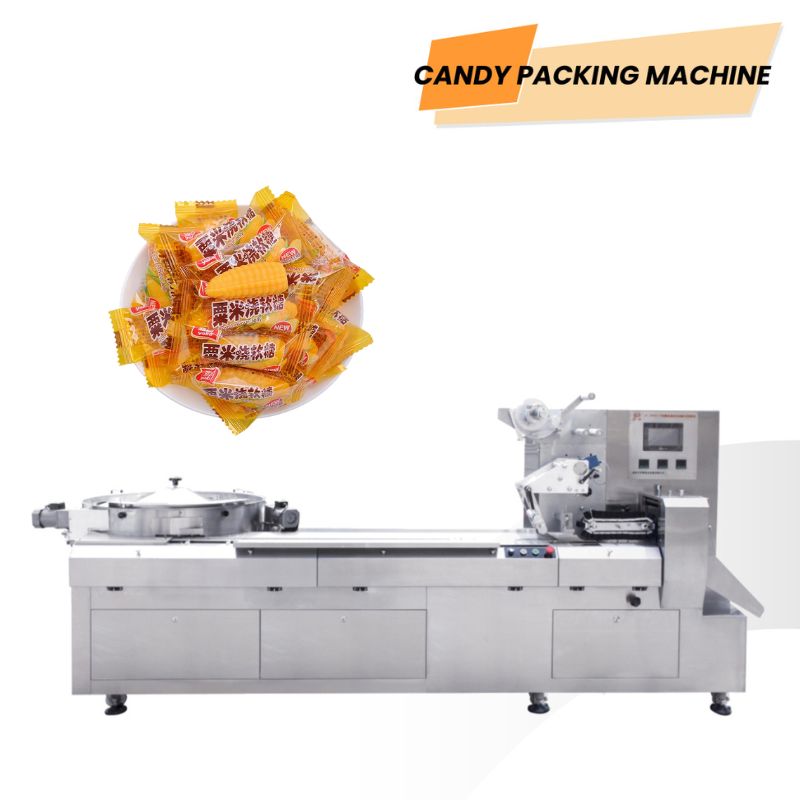 Automatic High Speed Candy Packing Machine/Soft Candy Packaging Machine/Jelly Wrapping Machine