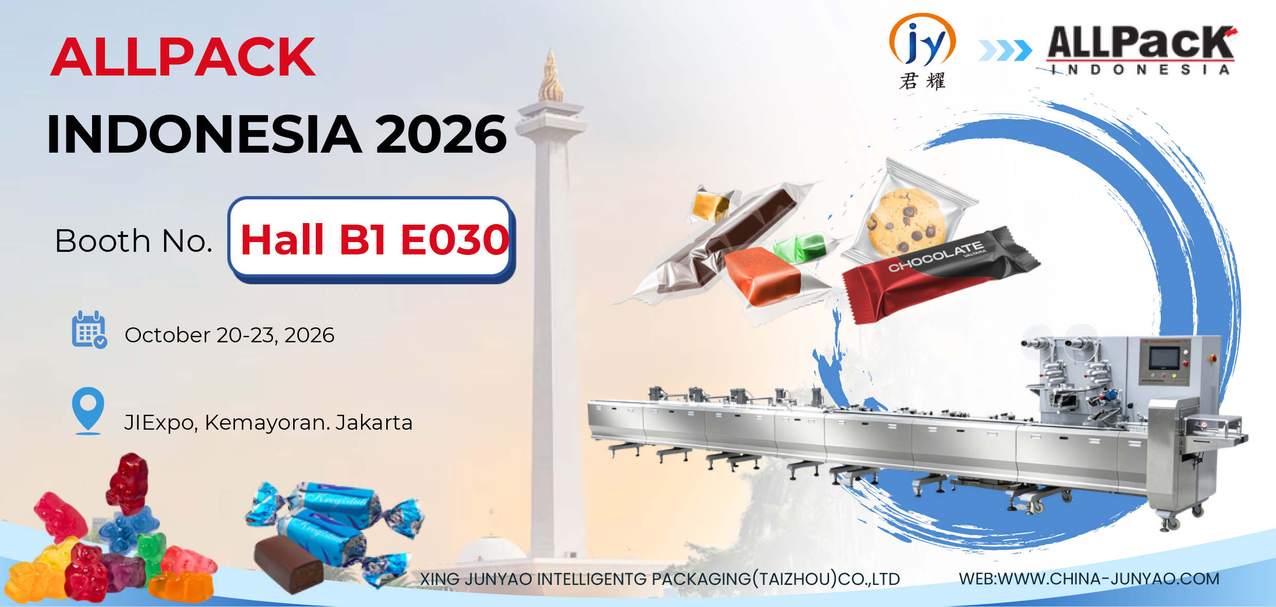 Meet Us in Jakarta | ALLPACK INDONESIA 2026 – See You at Hall B1, Booth E030!