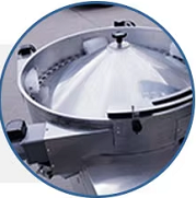 Grand plateau d’alimentation en disque