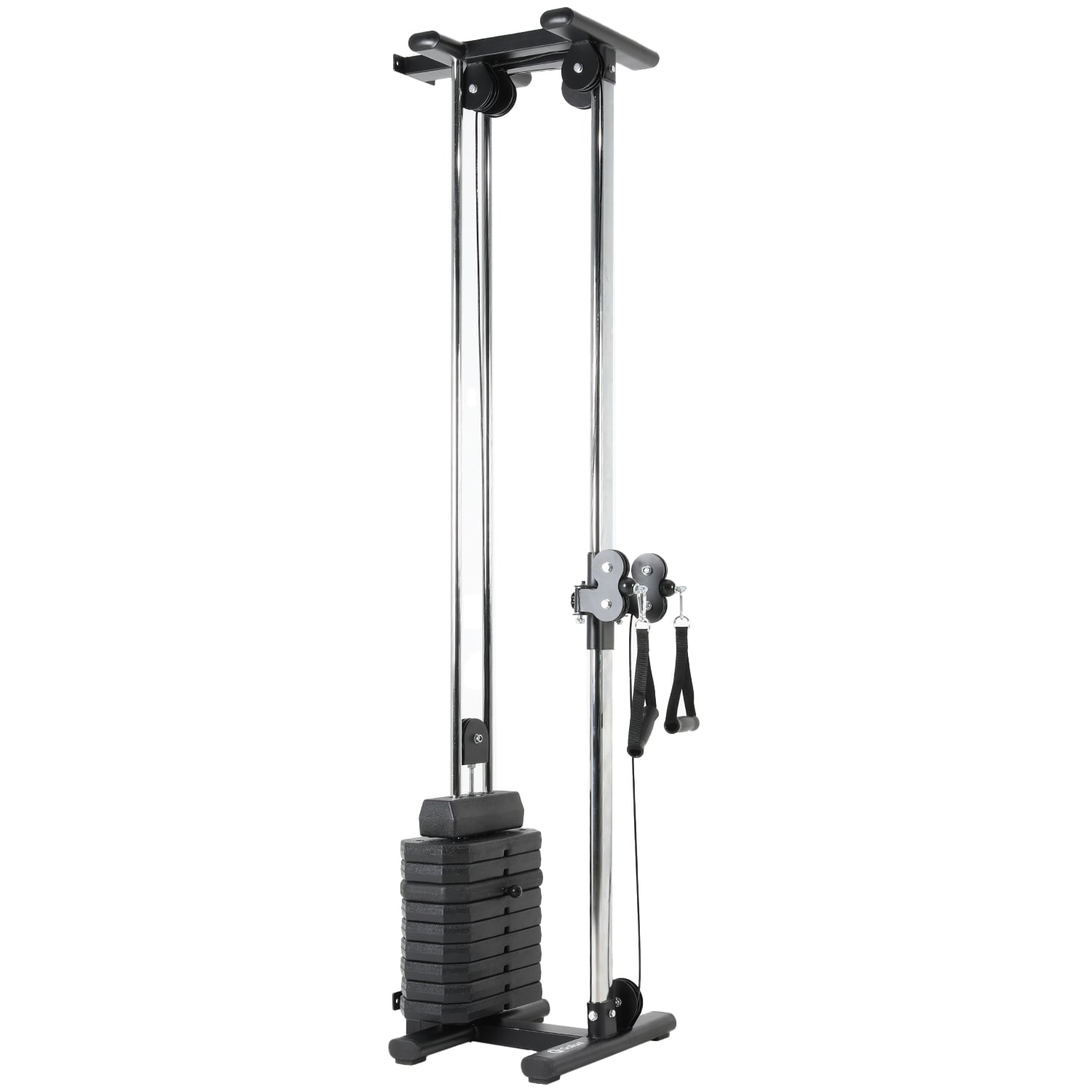 ES-4206 Adjustable Pulley Station With 65kg Weight Stack for Home Fitness 