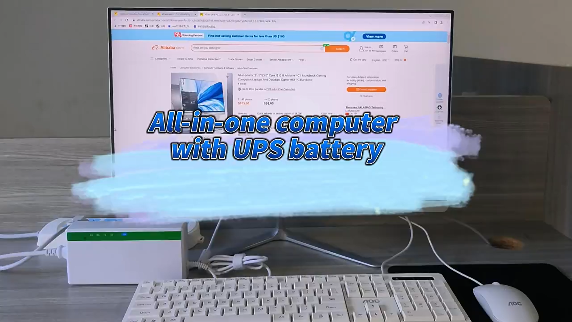 UPS power adapter-GREEN