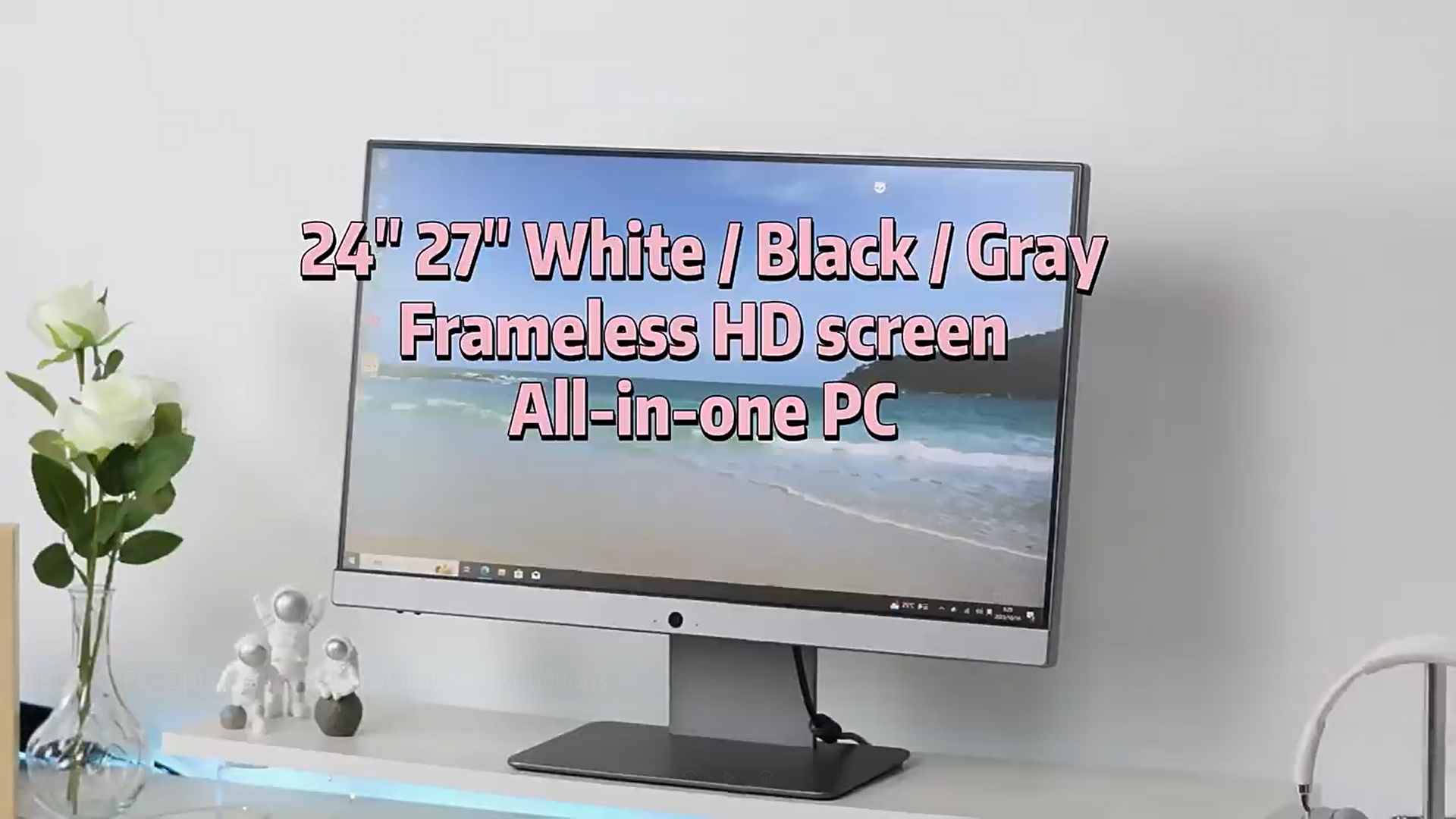 JLBE AIO PC-Optional Bracket Installation Instructions