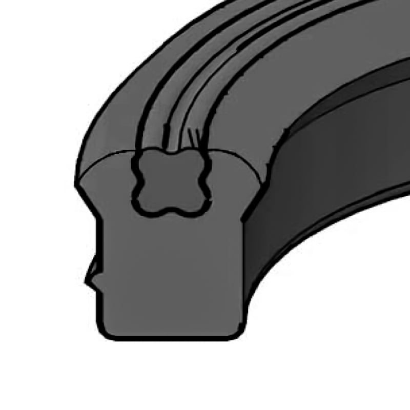 MPS U-cup PU Rod seal PTB