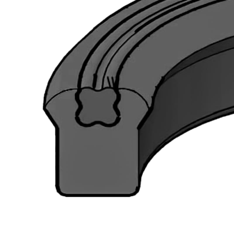 MPS U-cup PU Rod seal PTB