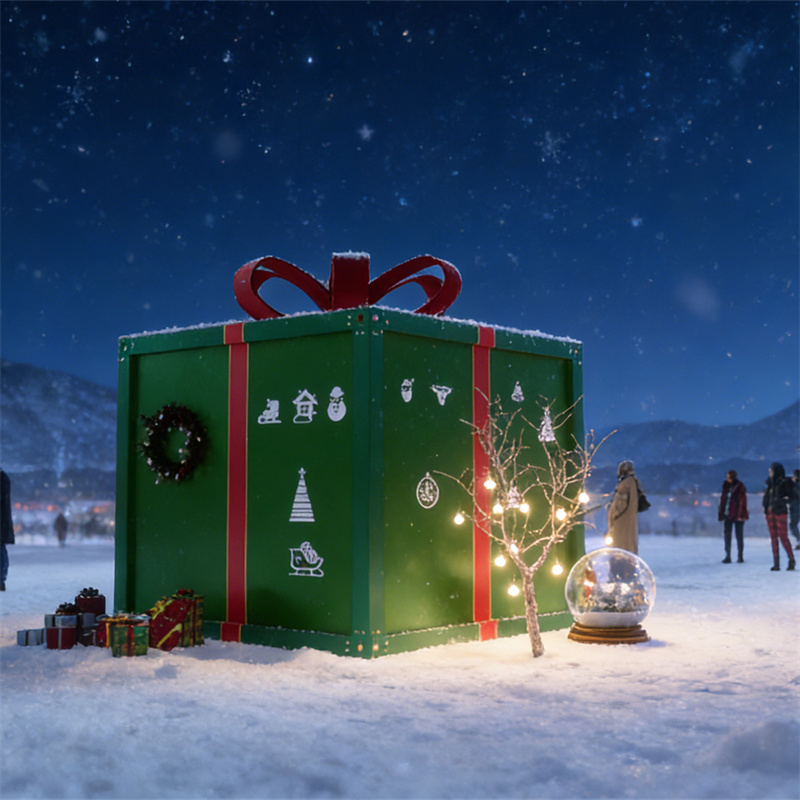 Prefabricated Container House Christmas Special Edition 