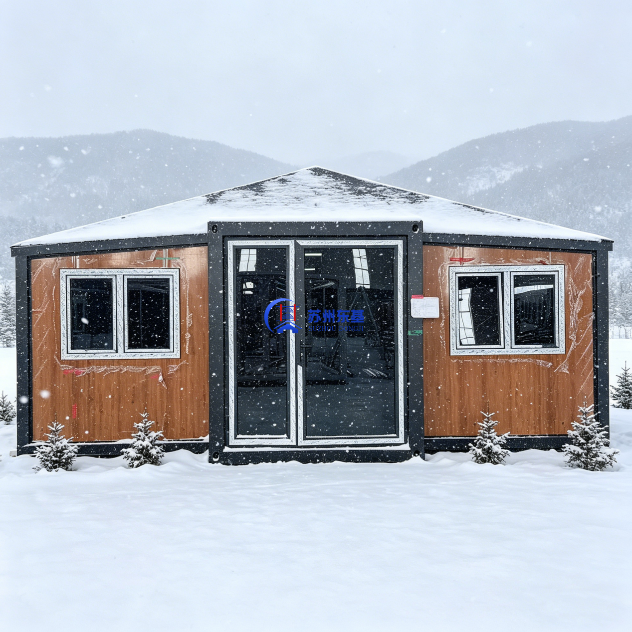 2 Sets of 40ft Expandable House, Quality Builds Comfortable Living