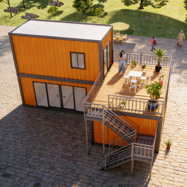 Dongji House’s Detachable Modular Airbnb – Dubai’s Viral Urban Oasis