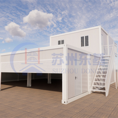 12m big size prafab modern garage &warehouse