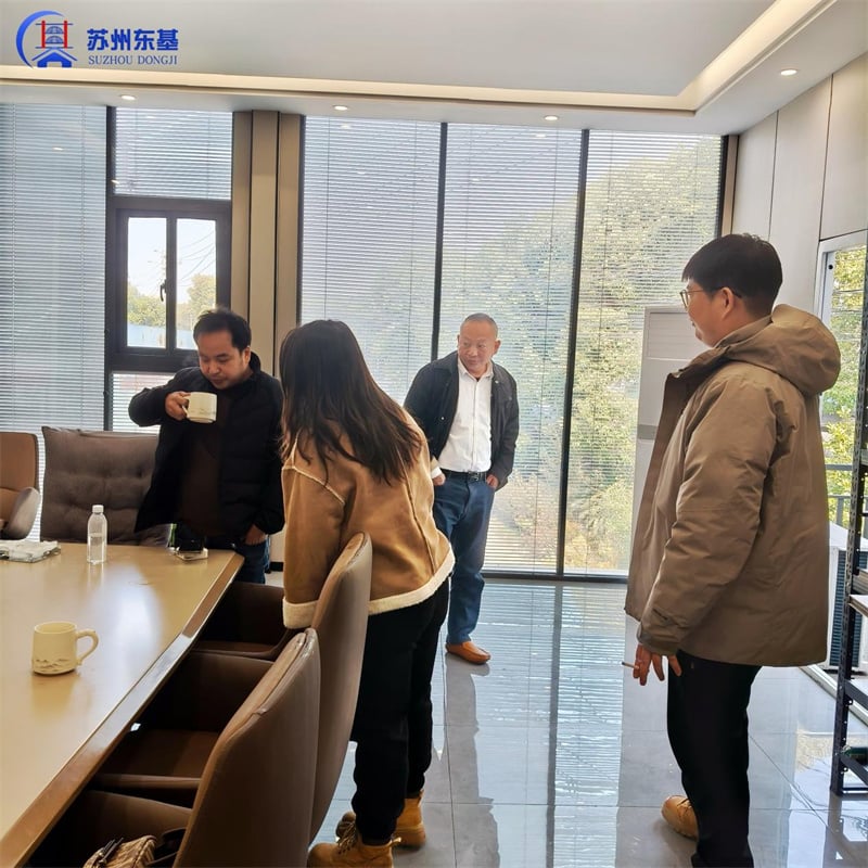 Thai Client Visits Factory to Inspect 5×40HQ Modular Site Dormitories Production, Confirms Satisfaction & Further Cooperation