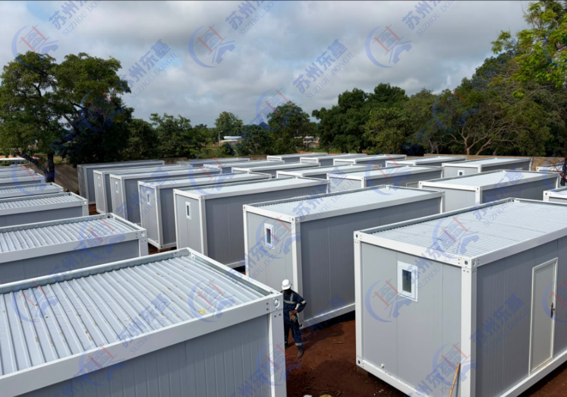 45-Unit Prefabricated Worker Dormitory Project in Côte d’Ivoire