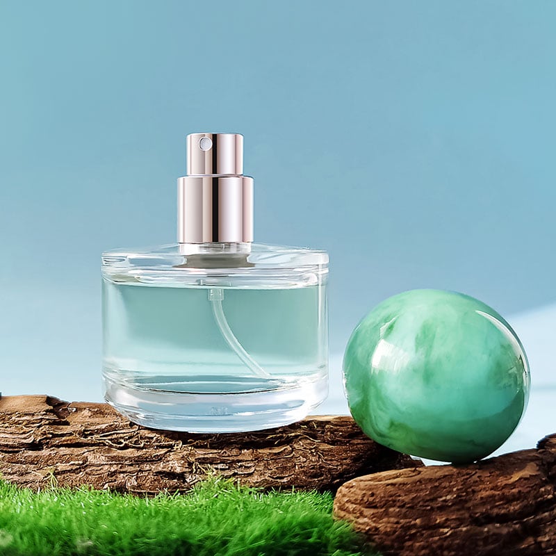 Perfume Bottle Manufacturer 30ML Cute Cylinder Glass Fragrance Spray Bottle