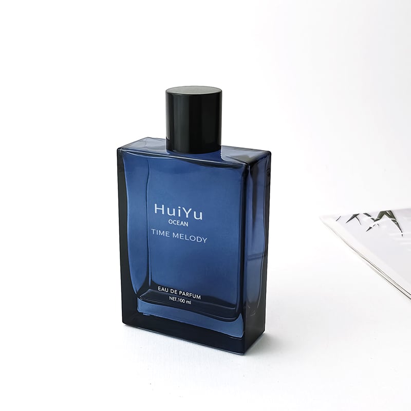 Custom Color Flat Fragrance Spray Bottles for Men HY-S016