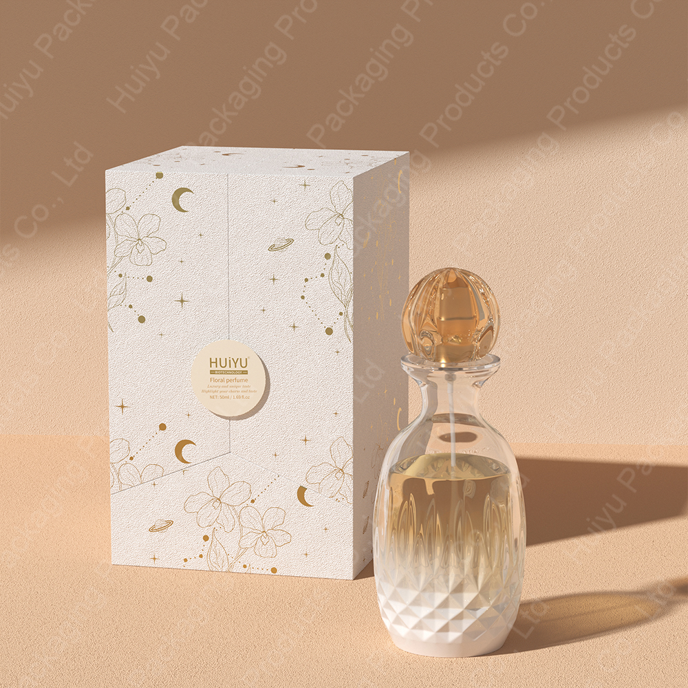 Custom Personalize Perfume Packaging Empty Luxury Glass Perfume Spray Bottle with Box