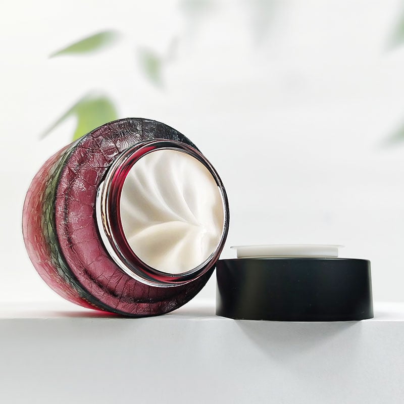 High Quality Ice crack Gradient Skincare Cream Container HY-2390