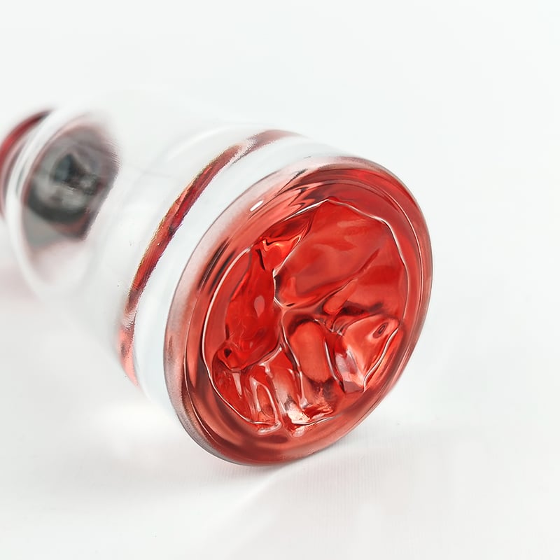 Fashion Heavy Base Mountain Stone Empty 30ml 50ml 100ml Cylinder Glass Perfume Bottles