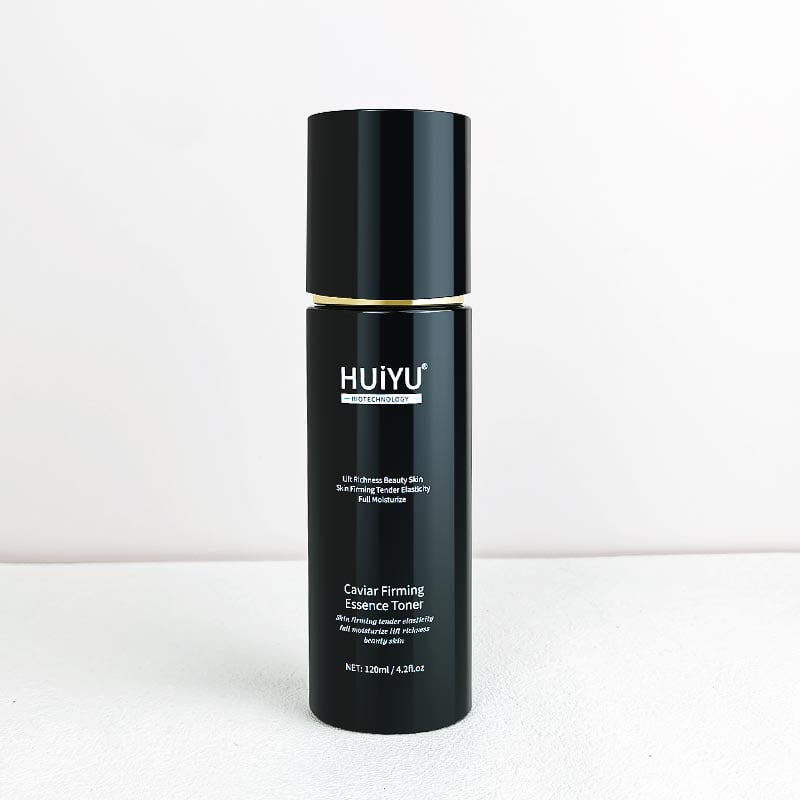 Black Flat High End Skin Care Lotion Bottle Set HY-2440