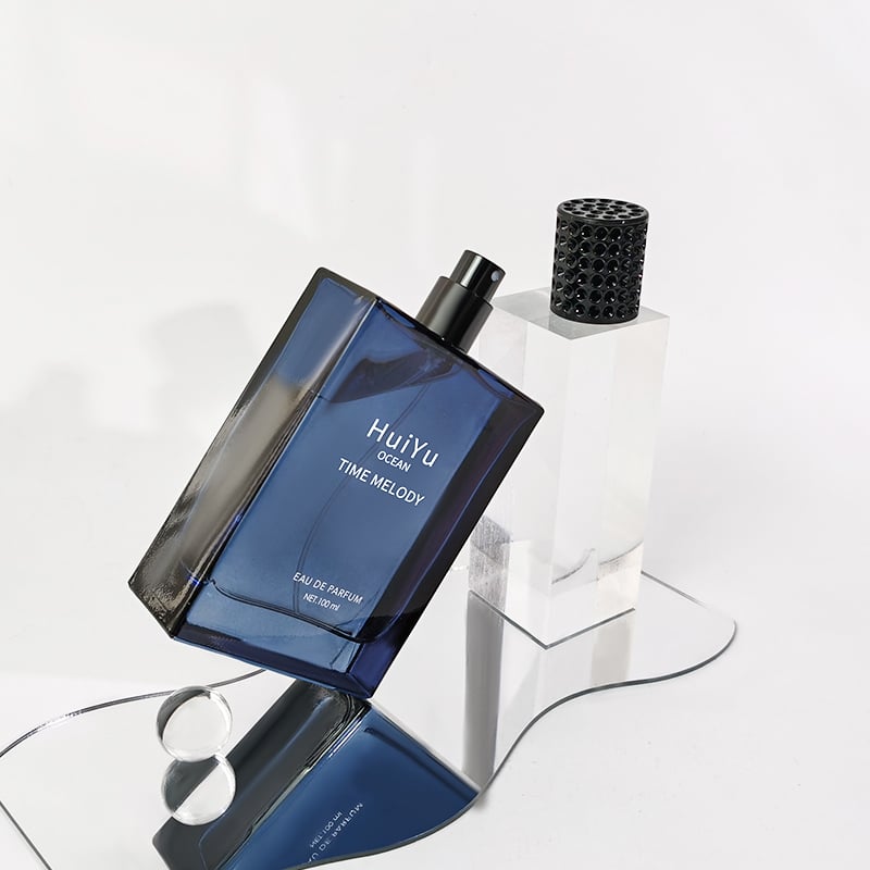 Custom Color Flat Fragrance Spray Bottles for Men HY-S016