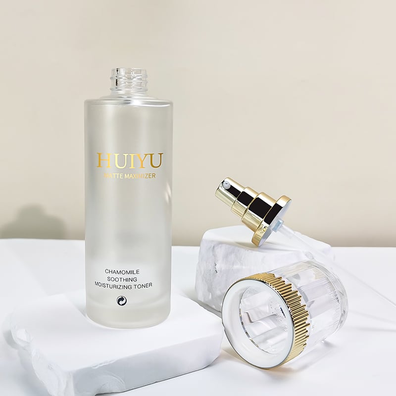 ชุดบรรจุภัณฑ์ดูแลผิวหน้าเรียบง่าย ขนาด 120ml 50g สีใส HY-2446