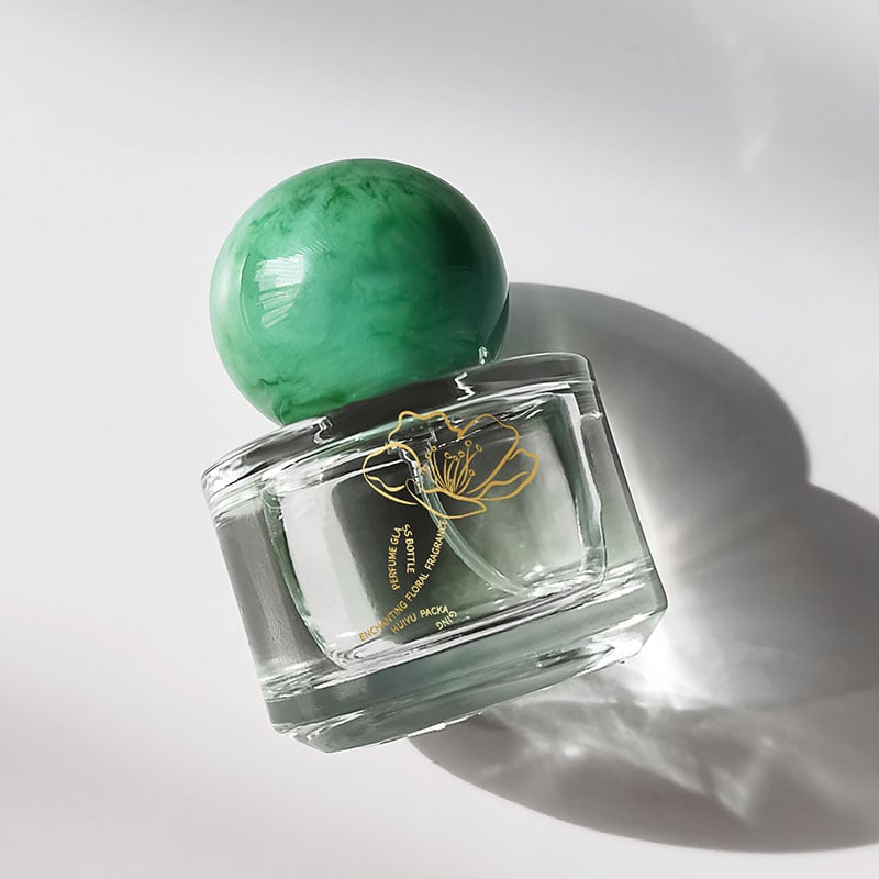 Perfume Bottle Manufacturer 30ML Cute Cylinder Glass Fragrance Spray Bottle