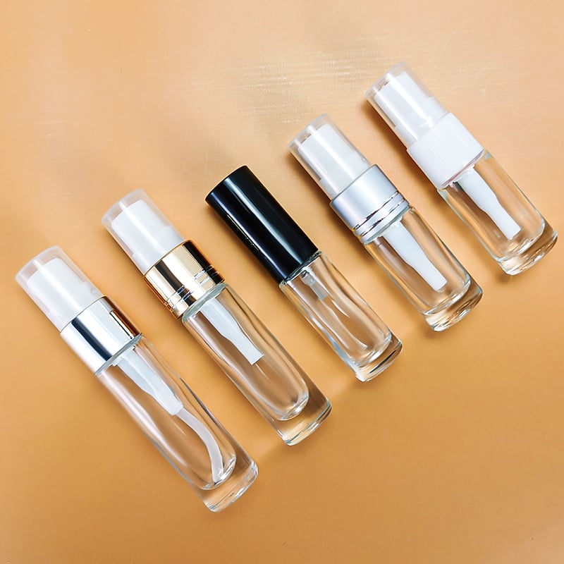 Factory Wholesale Small Clear 2ml 5ml 10ml Vial Perfume Glass Bottles