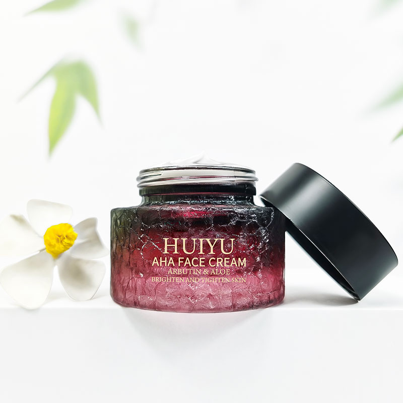 High Quality Ice crack Gradient Skincare Cream Container HY-2390
