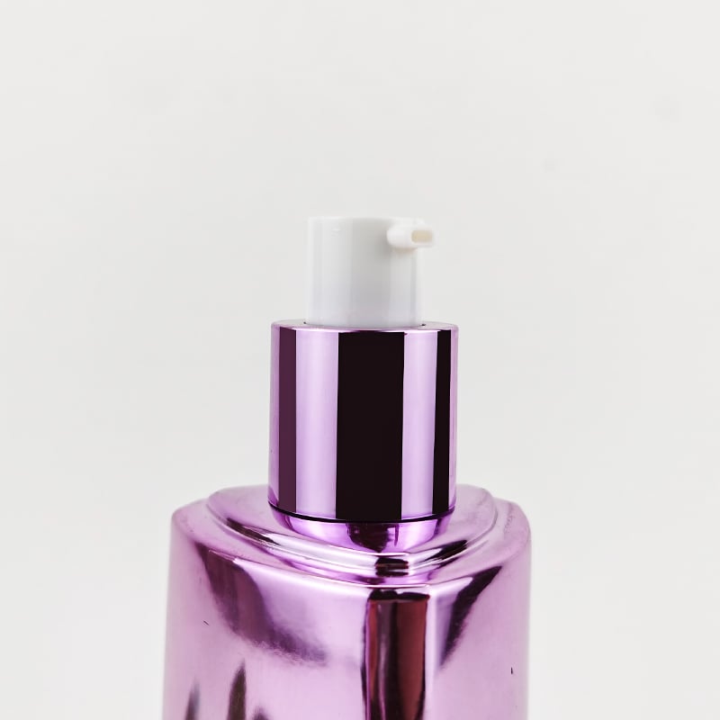 Pink Irregular Empty Face Lotion and Cream Bottle HY-2450