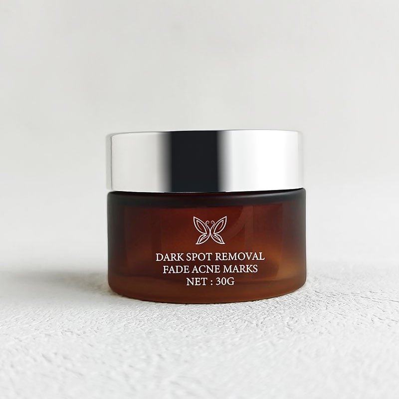 New Brown 50g Cosmetic Jar with Lips HY-1879