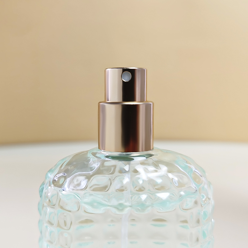 Elegant Flat Crystal Women's Parfum Bottle HY-S018